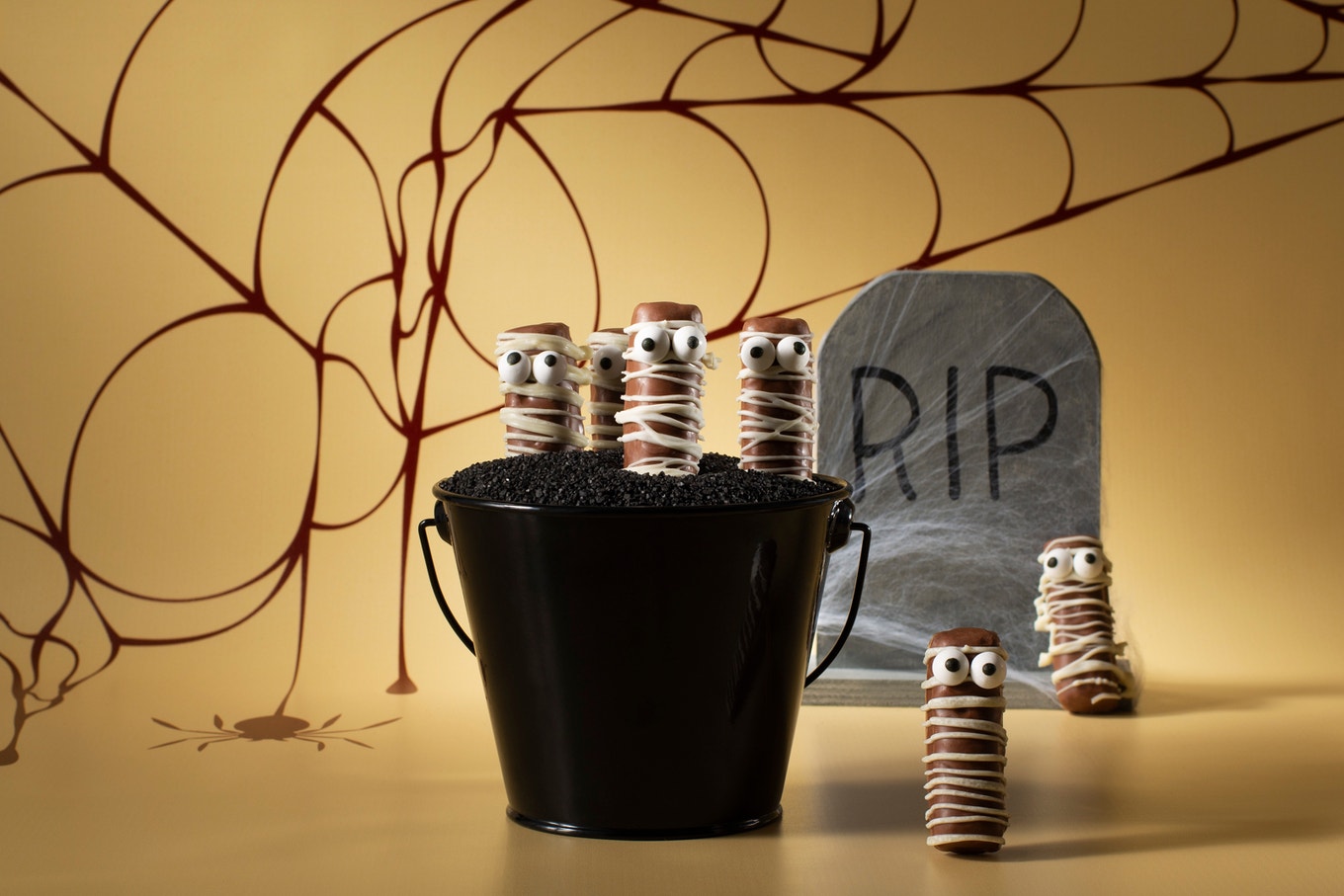 Halloween Chocolate Mummies