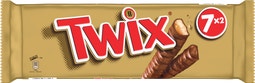 TWIX biscuit nappé de caramel, enrobé de chocolat - Multipack 7x50g image