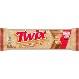 TWIX Snickerdoodle Cookie Chocolate Candy Bars, Share Size - 2.82 Oz Pack   image