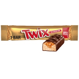 TWIX Caramel Vanilla Milk Chocolatey Ice Cream Bar, 3 Oz Bar image