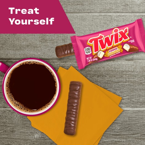 TWIX Cookie Dough Full Size Candy Bar 1.36oz