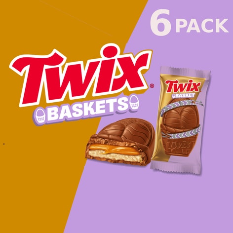 TWIX CARAMEL BASKET EASTER 1.06 OUNCE