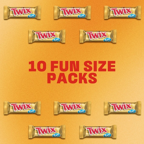 Twix Fun Size Candy Bars, 5.3oz