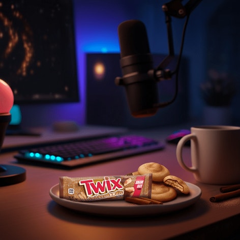 TWIX Snickerdoodle Cookie Chocolate Candy Bars, Share Size - 2.82 Oz Pack  