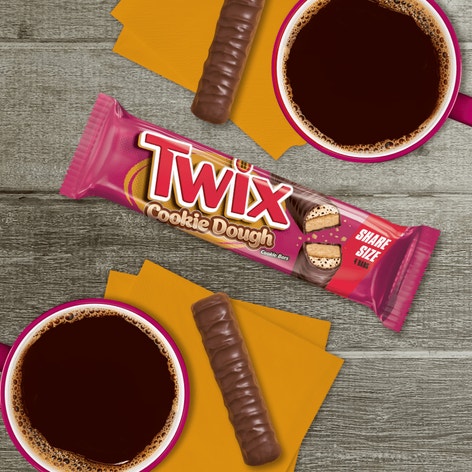 TWIX Cookie Dough Sharing Size Candy Bar  2.72oz