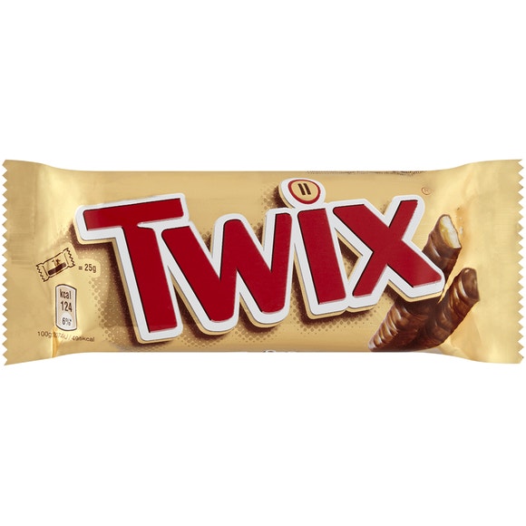 Twix chocolate twin bars