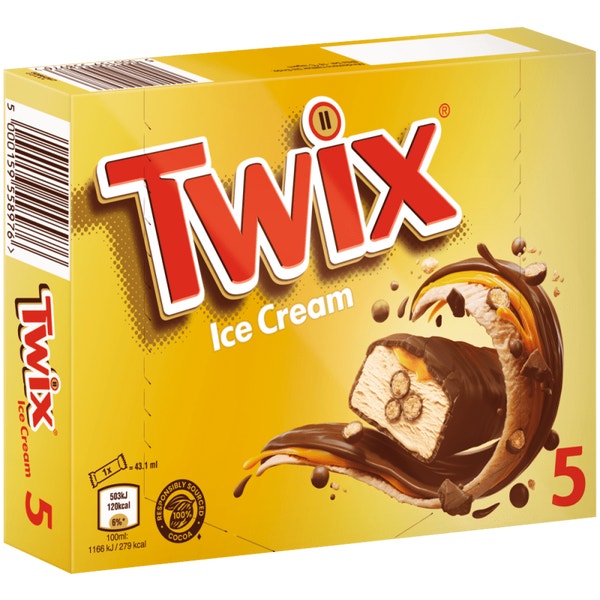 TWIX Eisriegel 5 Pack