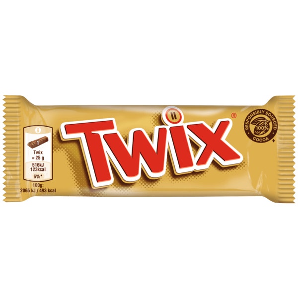TWIX Doppelriegel 50g
