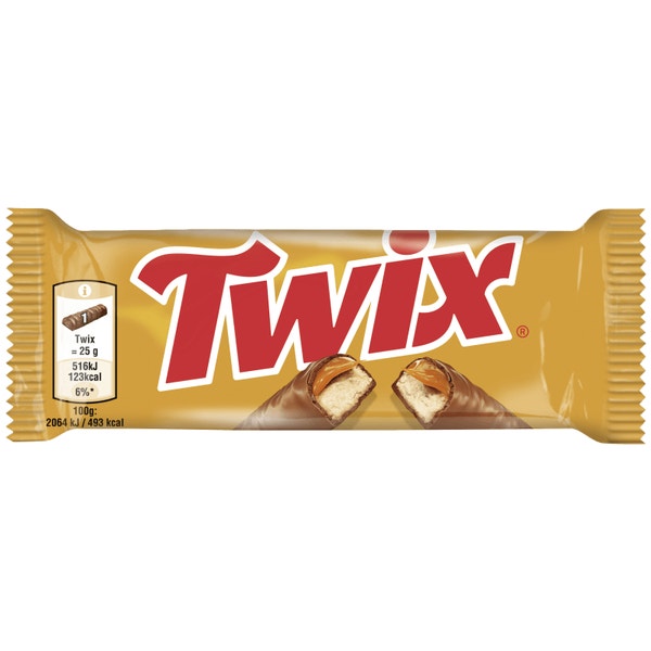 TWIX Doppelriegel 50g