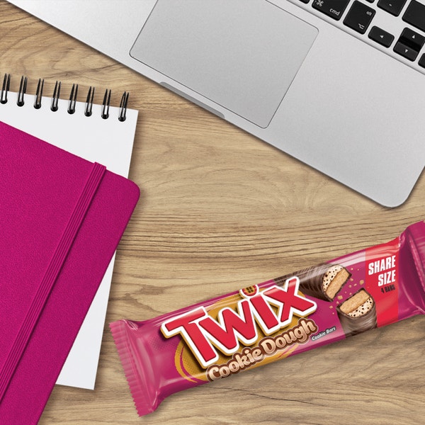 TWIX Cookie Dough Sharing Size Candy Bar  2.72oz