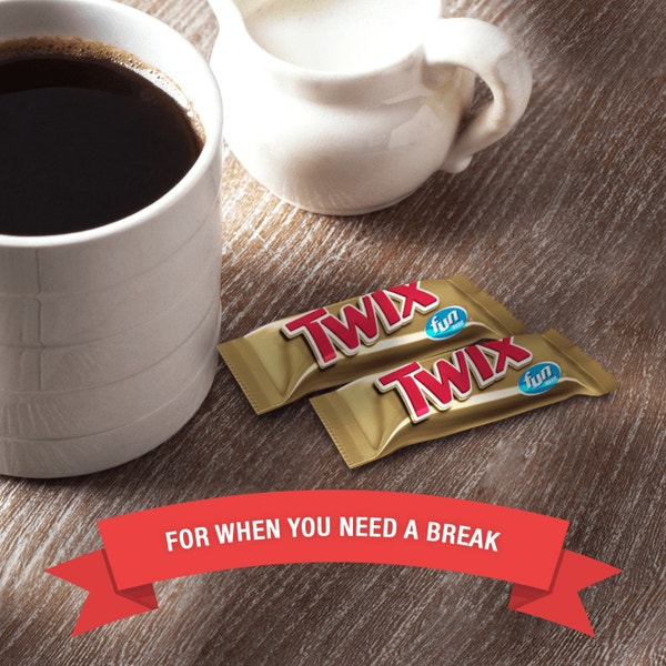 Twix Fun Size Candy Bars, 2.65oz