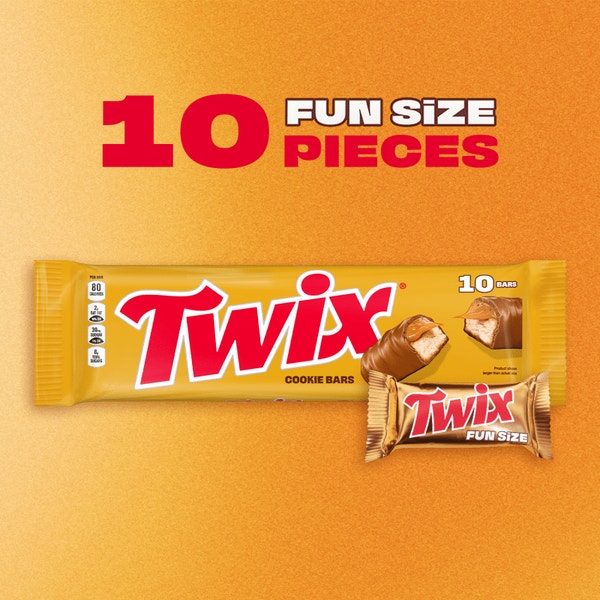 Twix Fun Size Candy Bars, 5.3oz