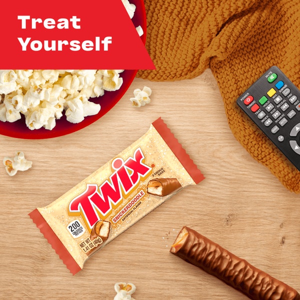 TWIX Snickerdoodle Cookie Chocolate Candy Bars, 1.4 Oz Pack  