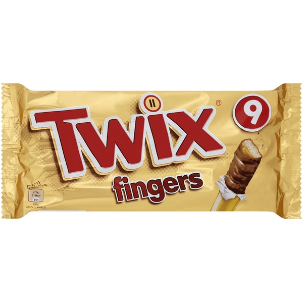 TWIX Chocolate Biscuit Fingers 9pk