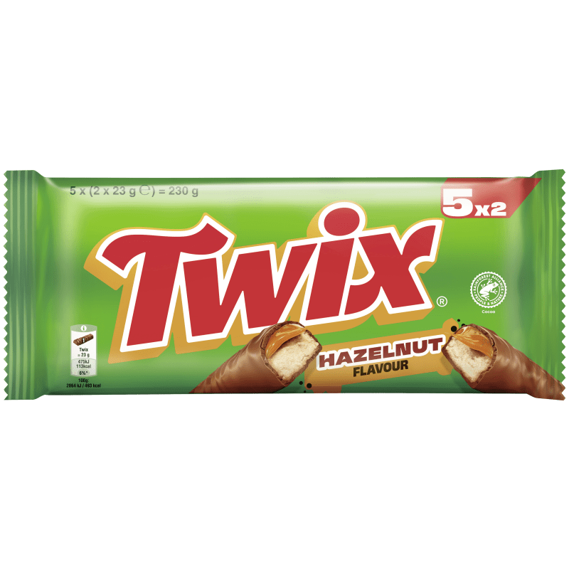 TWIX Multipack Haselnuss 18x5x46g