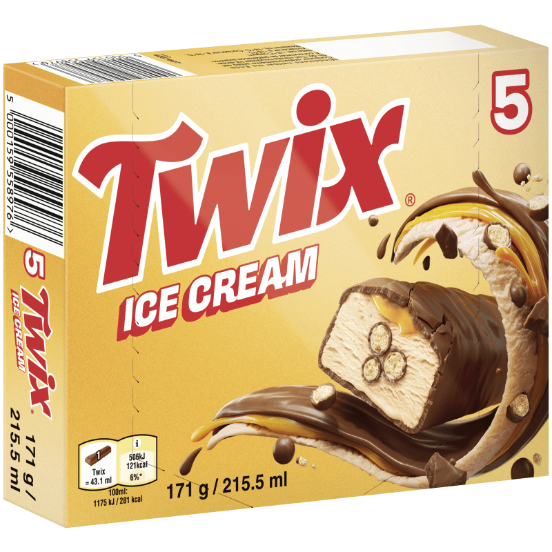 TWIX Eisriegel 5 Pack