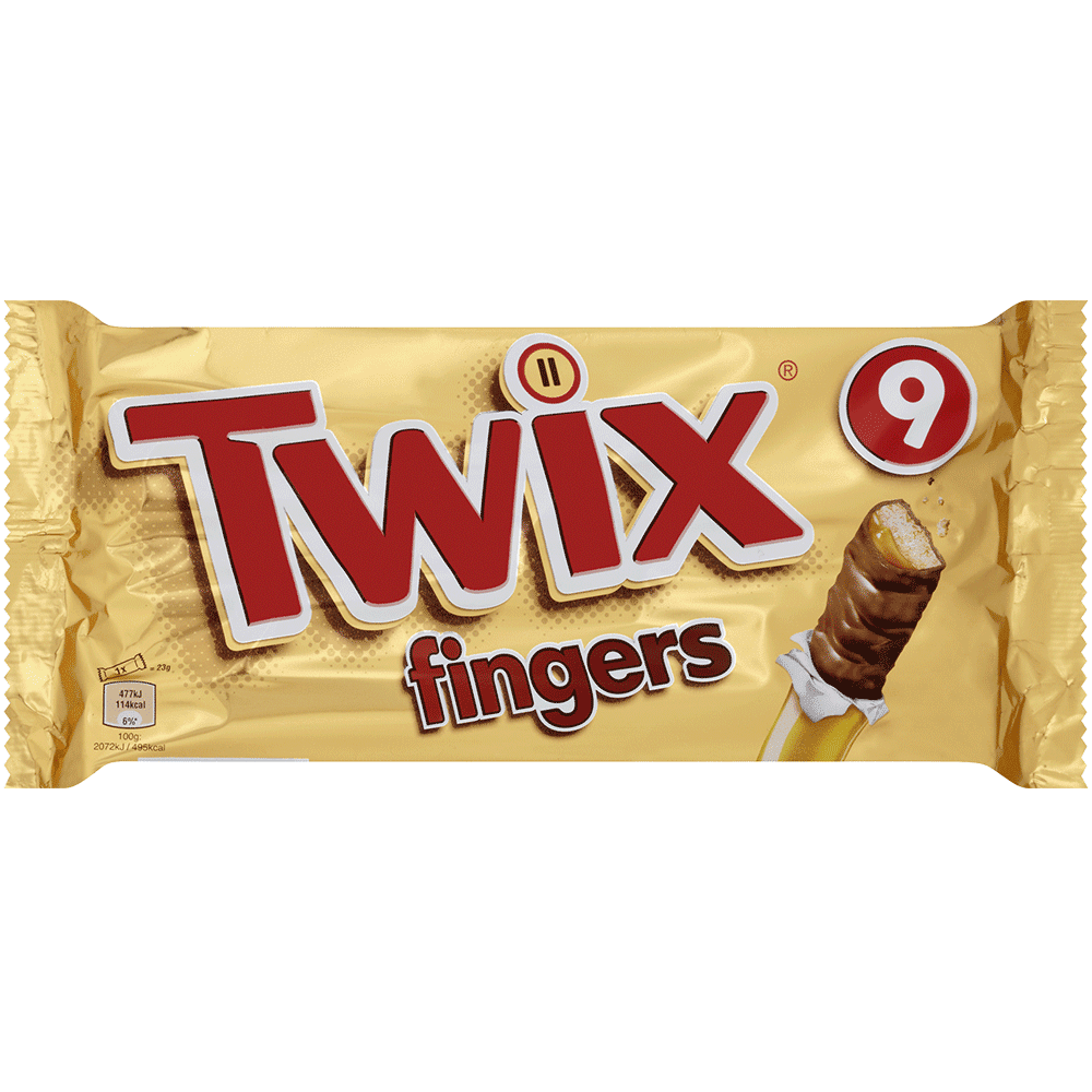 TWIX Chocolate Biscuit Fingers 9pk
