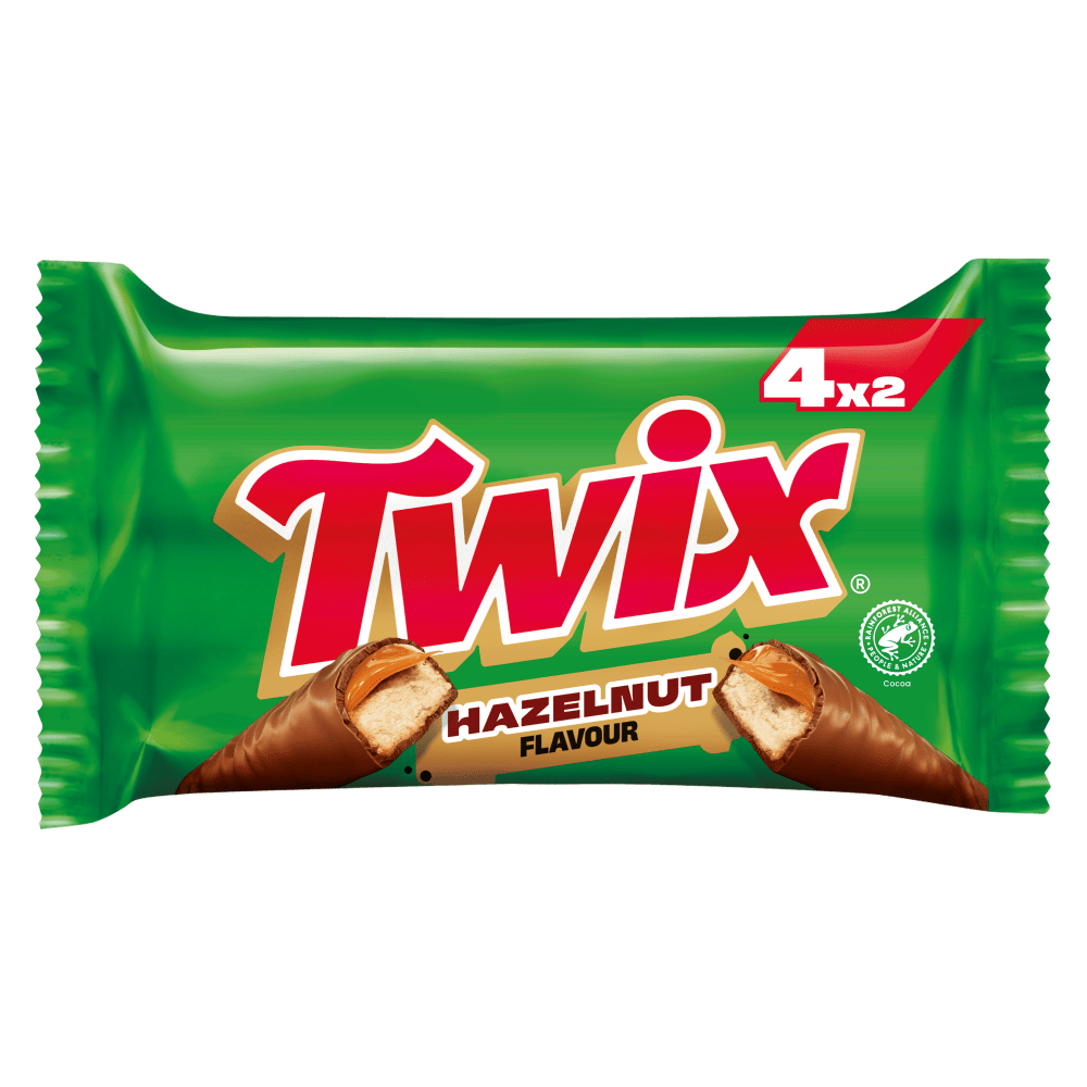 TWIX Hazelnut Flavour Twin 4 Pack